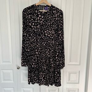 Seraphine Animal Print Maternity Dress